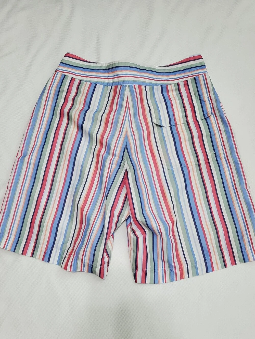 J. Crew Board Shorts Multi Stripe 30 Waist